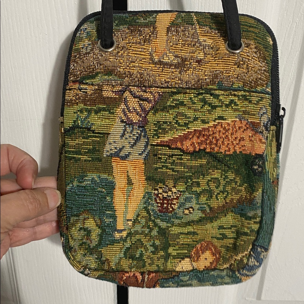 Marlo Sport Golf accessories tapestry crossbody bag purse - Picture 4 of 10